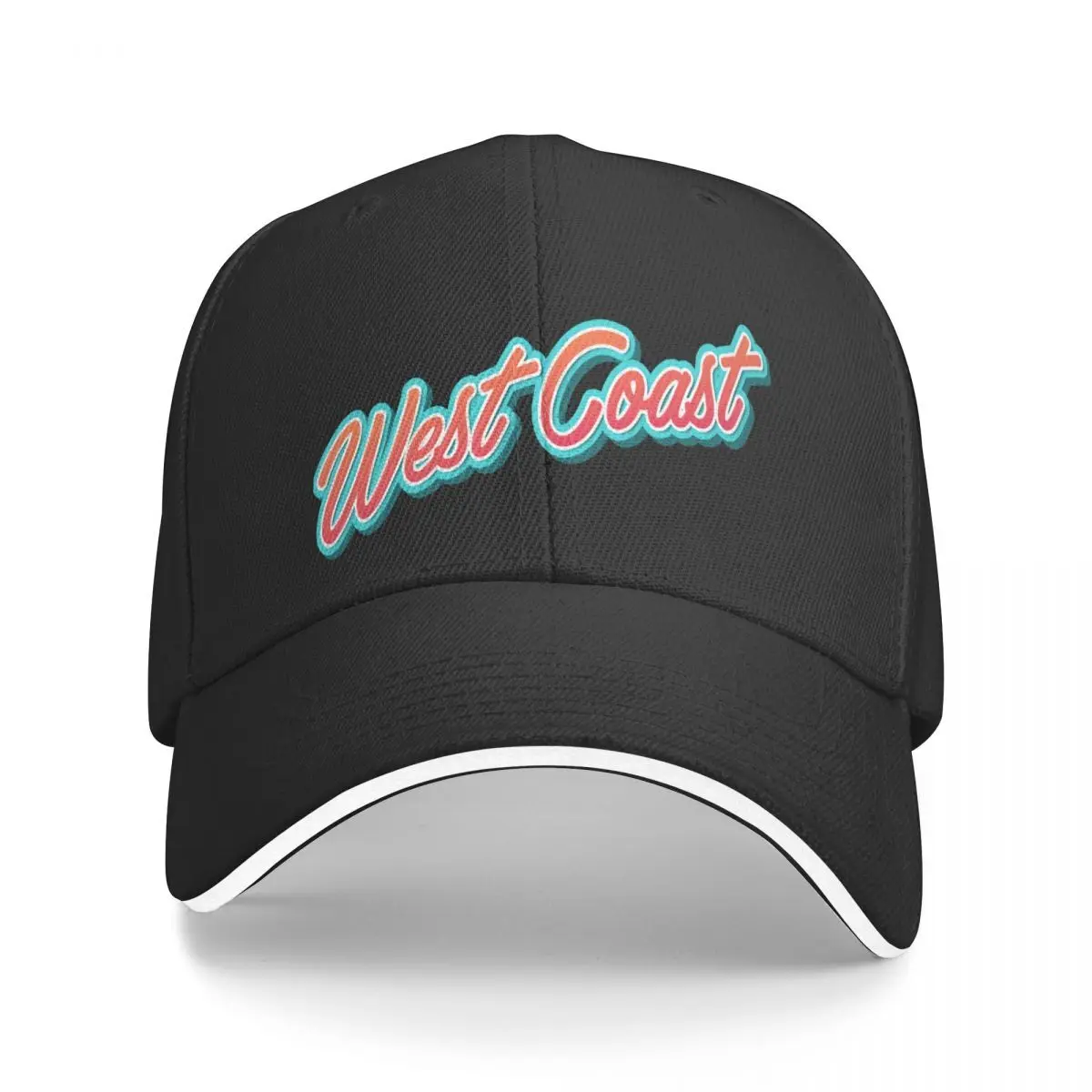 Gorra de béisbol con logotipo de West Coast para hombre y mujer, sombrero de verano, 3678