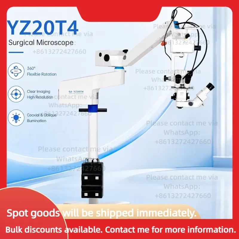 Operating Microscope Professional Medical Operation Microscope with Cold Light Source for Ophthalmic