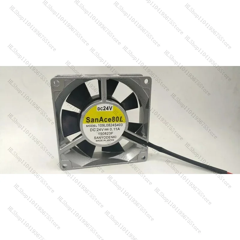 

Для Sanyo 109L0824S403 8CM 8025 24V0.11A 2-проводная алюминиевая рама