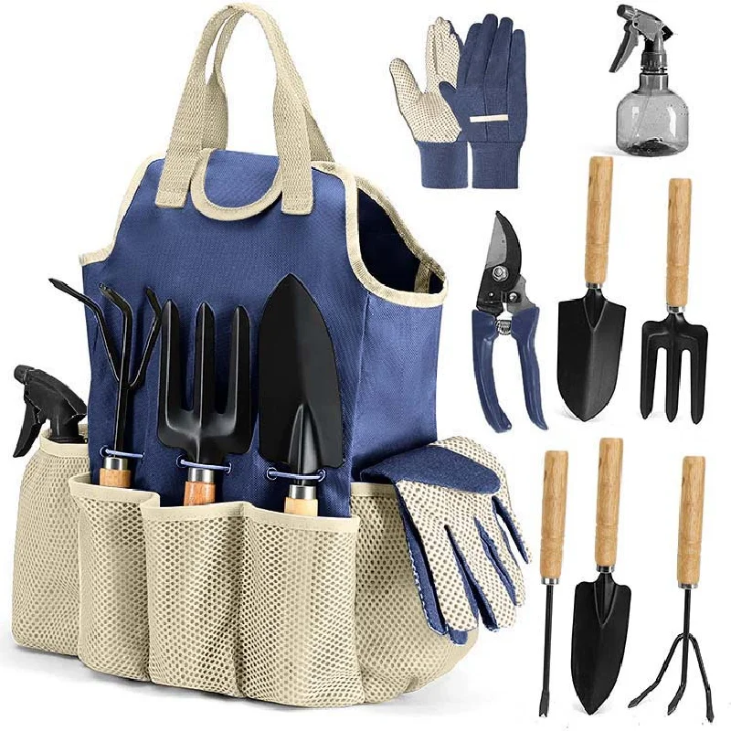 5/9PCS Outdoor Garden Tool Set Combination Kit Gardening Tools Pruning Shears Scissors Yard Supplies Practical Gift
