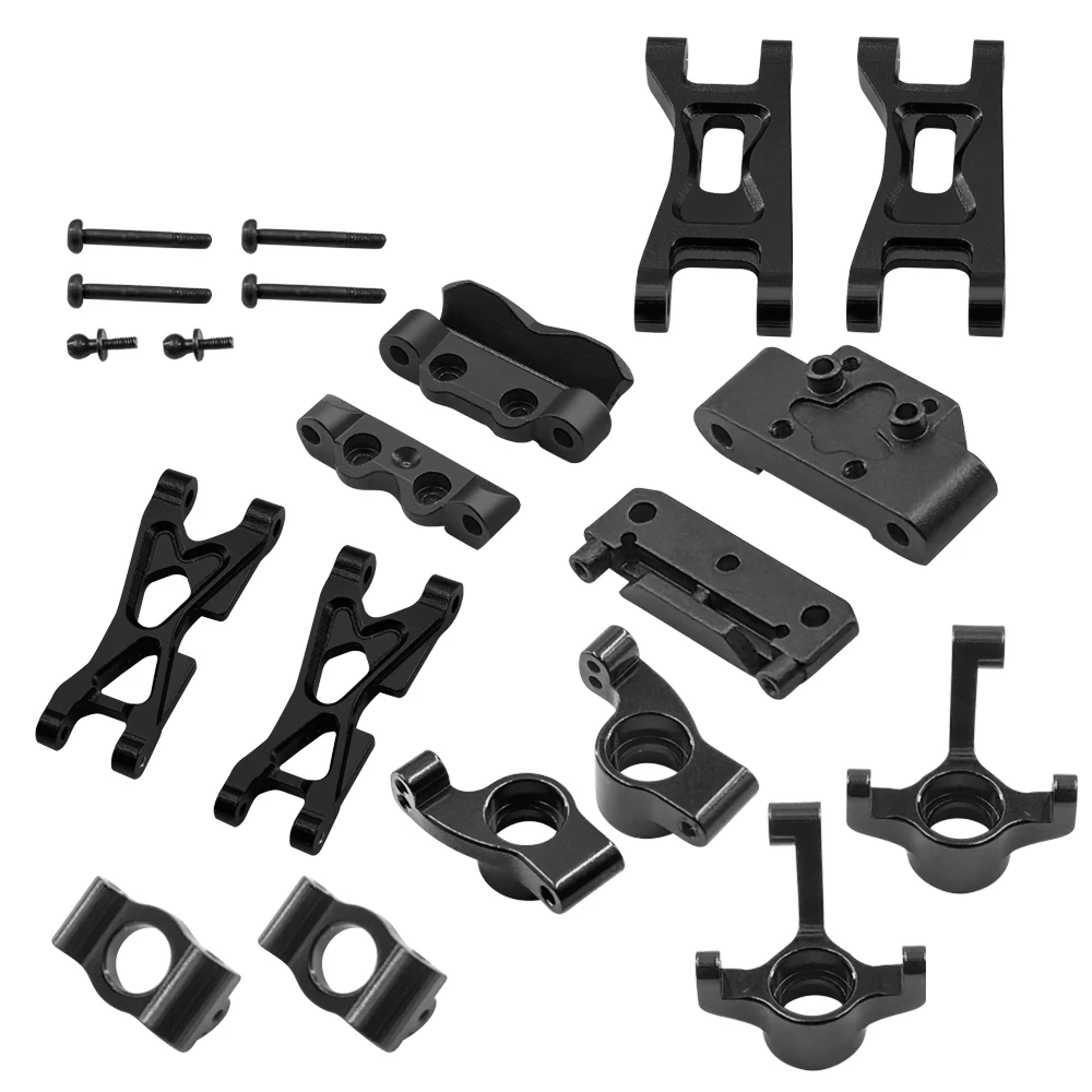 Stuurknokkels C Hubs Ophangarmen Schot Voor Losi Micro b t Upgrades Onderdelen 1/24 Accessoires Rc Auto