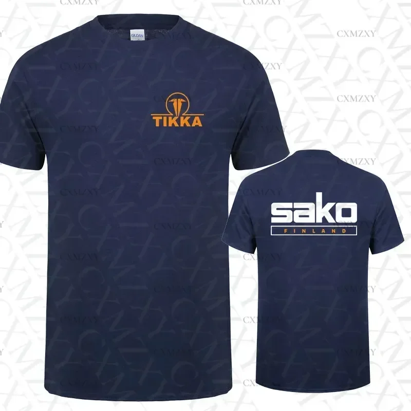 

Tikka By Sako Finland Men's Short Sleeve T-Shirts, Cotton Casual Clothing