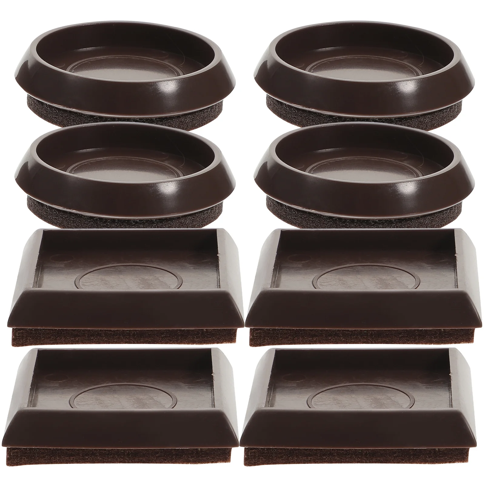 8Pcs Furniture Chair Leg Pads Durable Anti-Skid Protection for Hardwood Floors Multi-Function Furniture Coasters Floor Scratch