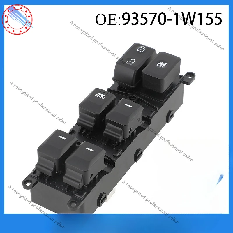 

Glass lifter switch for Hyundai Kia Rio Pride window switch 93570-1W155
