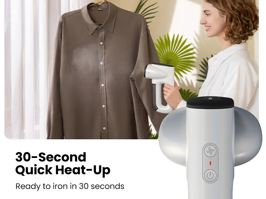 Neakasa Magic 1 Self-Suction Vacuum Steamer Iron for Clothes & Mite Removal