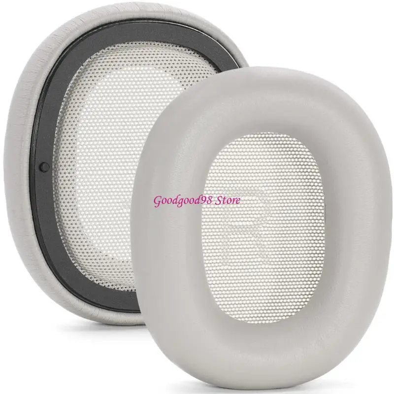 1Pair Earpads Sheepskin Ear Pad Ear Cushions Cover Memory Foam Earmuffs for H100 Headsets  - view 2
