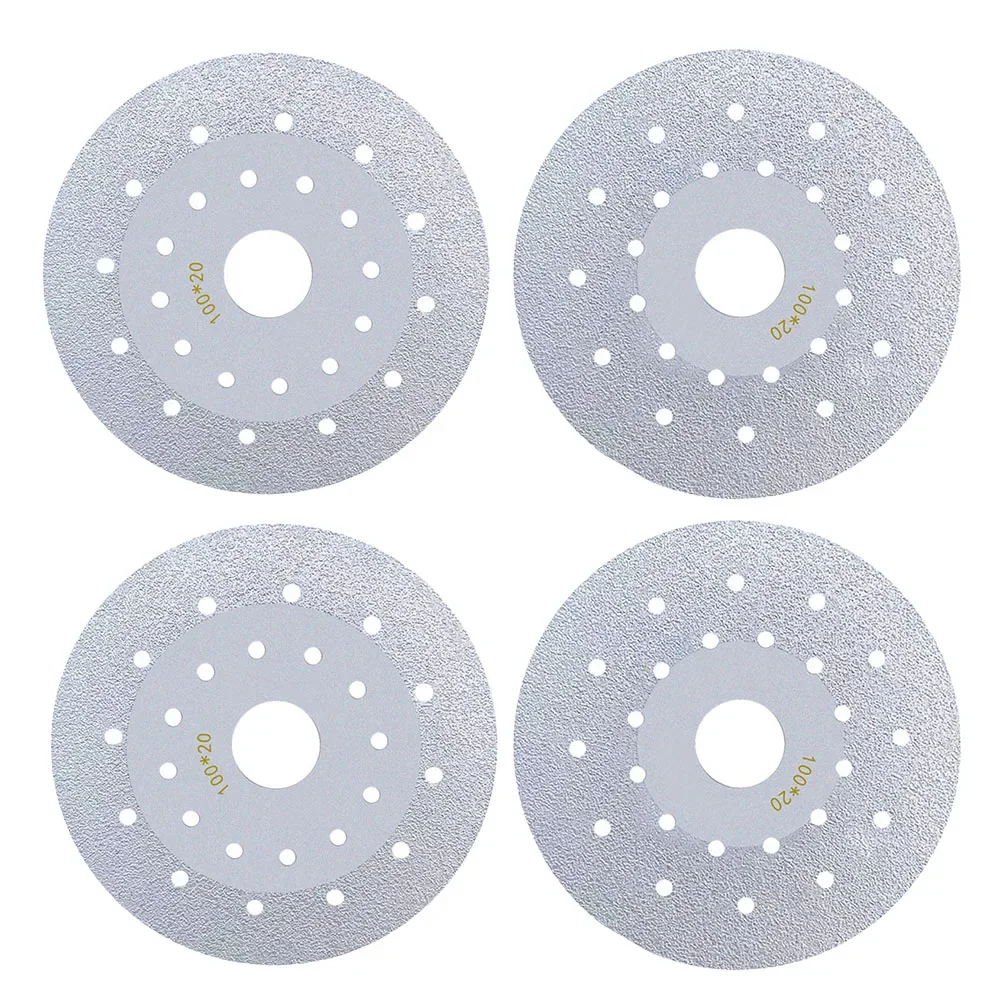 100mm 4inch Cutting Blade Rock Slabs Cutting Disc Diamond Saw Blade Grinding Disc Polishing Cutting Grinding Wheel Discs
