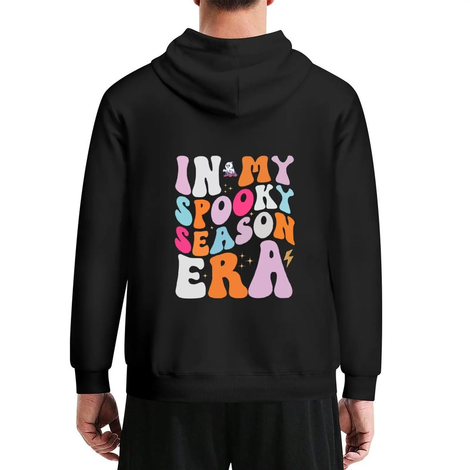 

In My Spooky season Era Spooky Season Retro Halloween Funny Ghost Hoodie fashion men korean clothes men hoodie
