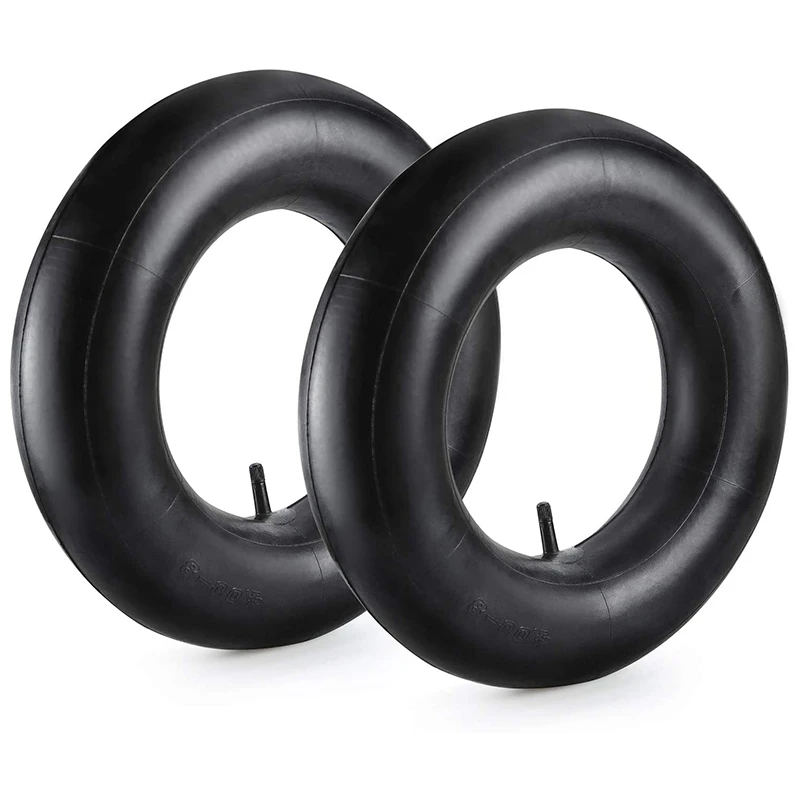 

2Pcs 4.80/4.00-8 Inch Tire Inner Tubes For Heavy Duty Cart,Like Hand Trucks, Garden Carts,Mowers And More-N29R
