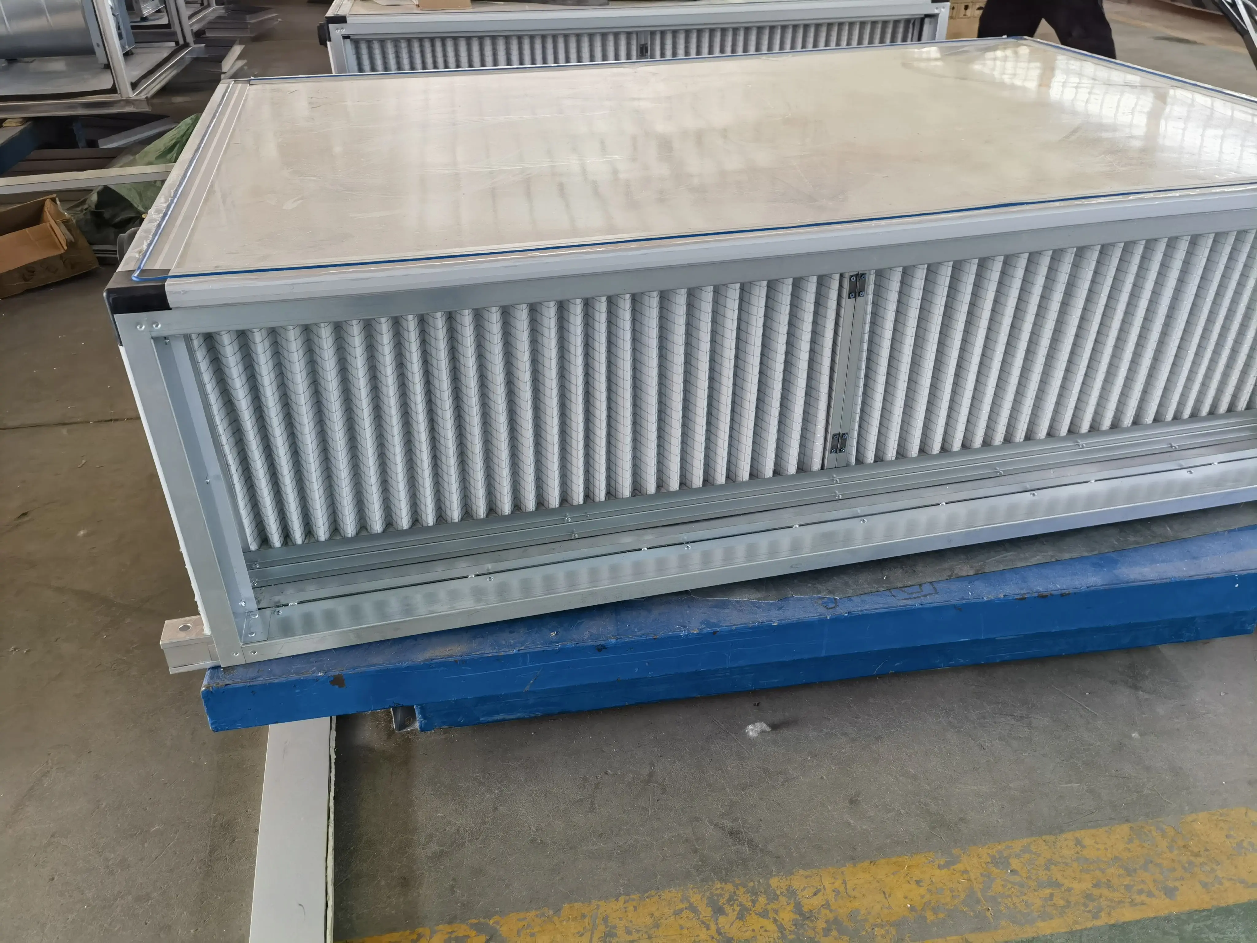 25 Ton Small Horizontal Air Handling Unit Fashionable Central Conditioning 230mm Double Inlet VE Fresh Air Conditioners