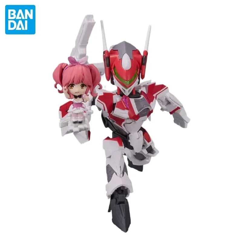 バンダイ タイニーセッション マクロス モデルキット: VF-31J フレイヤ & VF-31C ミラージュ・メッサー - 超時空要塞アニメロボットコレクション