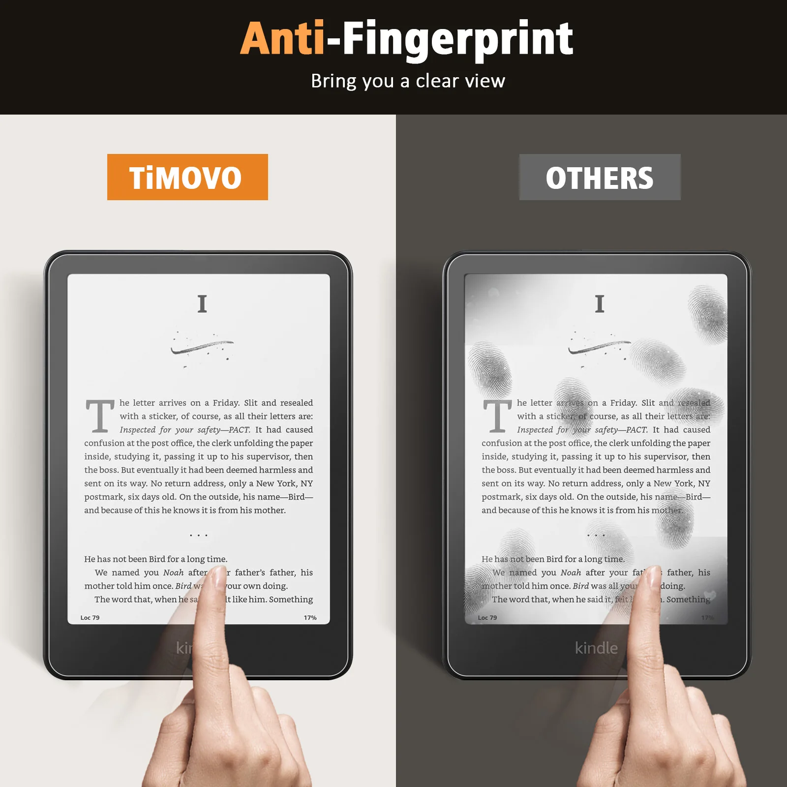 2 Pack Screen Protector for All-new Amazon Kindle Paperwhite 7 Inch (12th 2024)and Kindle Colorsoft Signature Edition Anti-Glare