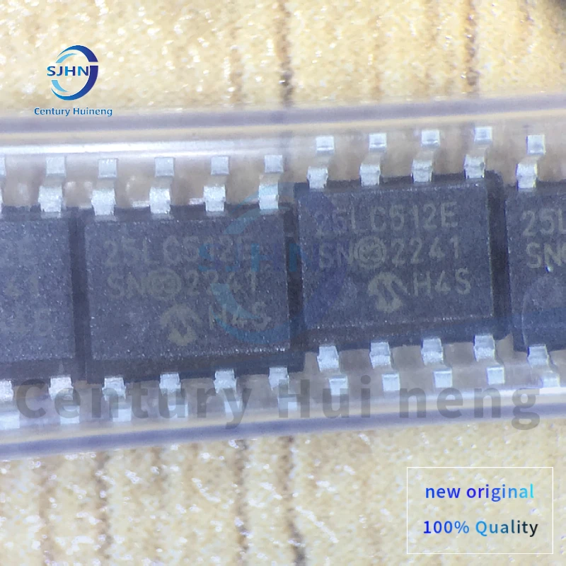 

5PCS New original 25LC512-E/SN 25LC512-E Electrically Erasable Programmable IC Electronic Chip IC SOP8