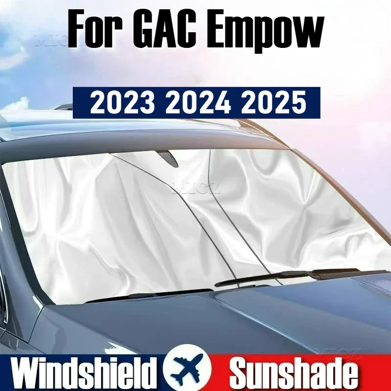 

Стайлинг автомобиля для нового DODGE Attitude GT 2024 2025 для GAC Empow 2023-2025, солнцезащитный козырек на лобовое стекло, защита от ультрафиолета, автозапчасти