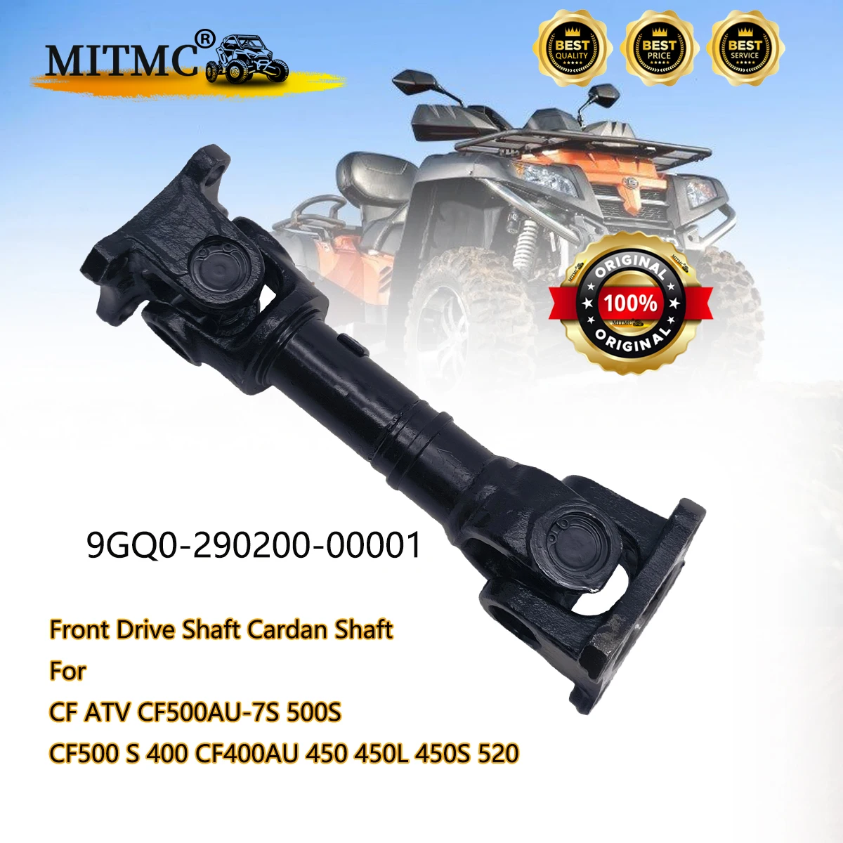 Wał napędowy przedni Wał Cardana Do CF ATV CF500AU-7S 500S CFORCE 500 S 400 CF400AU 450 450L 450S 520 9GQ0- 290200 -00001