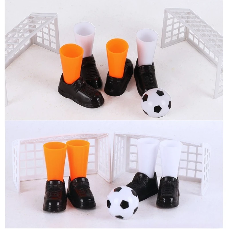 

2025 Tabletop Finger Football Game Set with Dual Goals - Family Party Soccer Toy for Kids & Adults Interactive Game