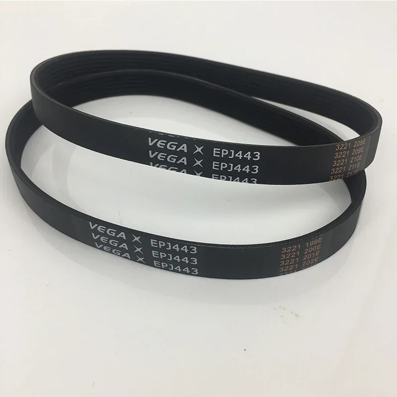 1 stks Nieuwe Collectie! VEGA V-riem EPJ443 6 ribbels 7 ribbels transmissieriem 1PCS