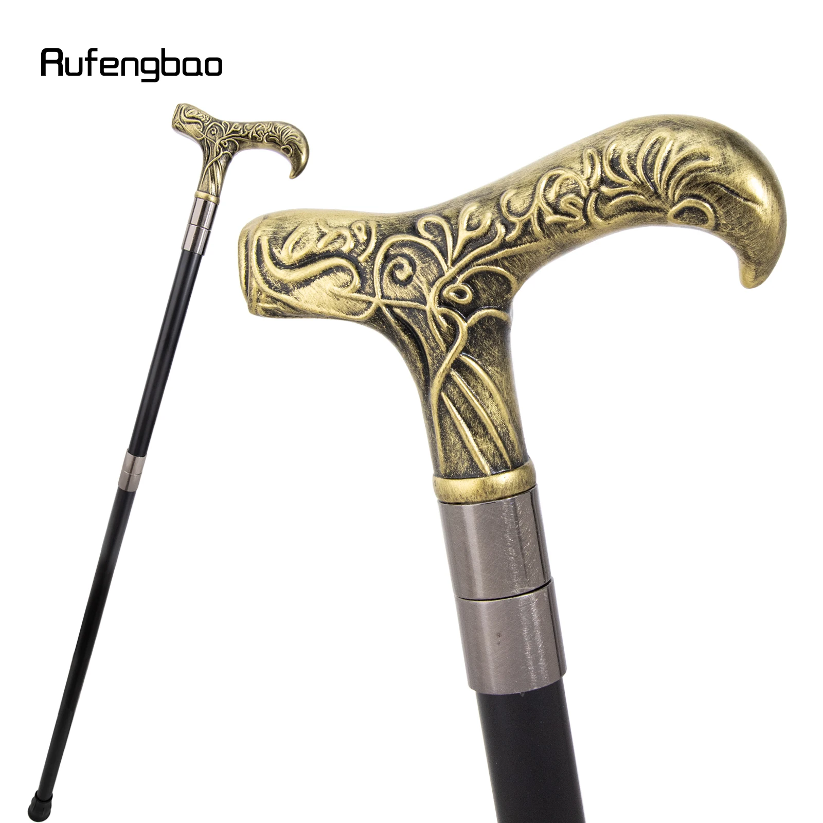Yellow Branch Plum Blossom Flower Luxury Fashion Cosplay Stick Party Decorative Cane Elegant Crosier Knob Stick 93cm
