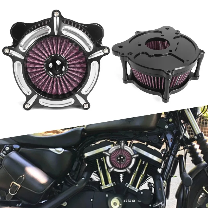 

For Harley Davidson Motorcycle Modification Parts Big Air Filter For Street Glide Road King Dyna Fat Boy