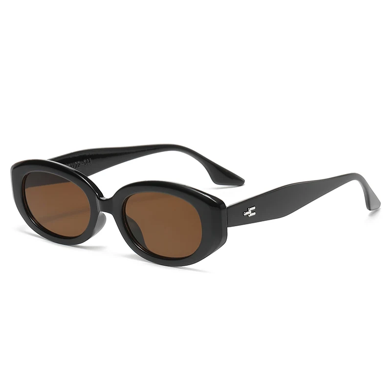 Driver Goggles Trend Sunglasses Women Men Oval Rice Nail Design Retro Casual Fashion Travel Sun Glasses Outdoor Cycling Eyewear
