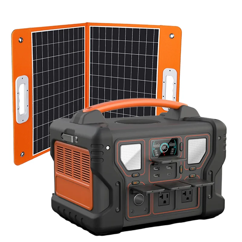Two-level Accuracy Low Power Consumption Solar Generator Camping Portable Power Station