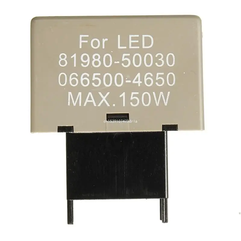 

81980-50030 066500-4650 Adjustable Electronic LED Flasher Assy Relays Fix Dropship