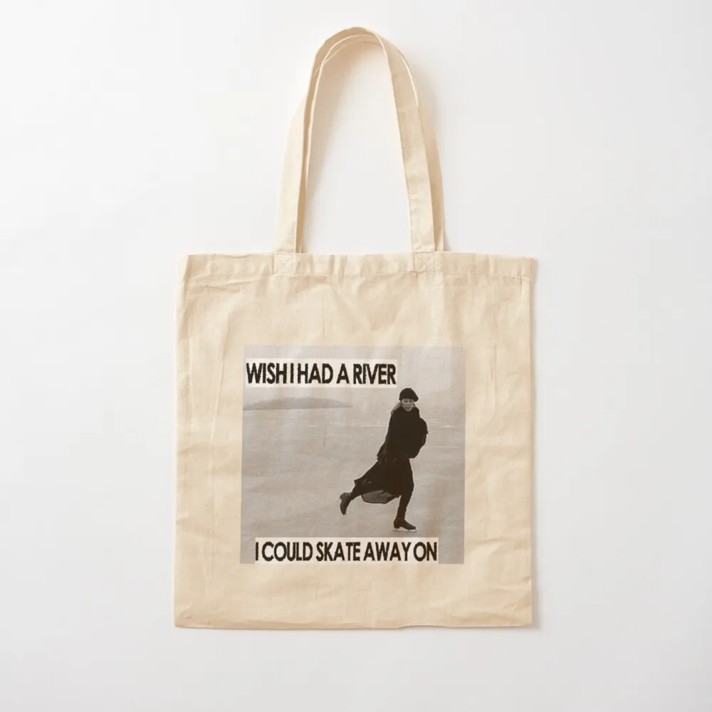 Joni Mitchell - River Tote Bag Lady bags canvas tote bags Large bags for women Canvas Tote Bag