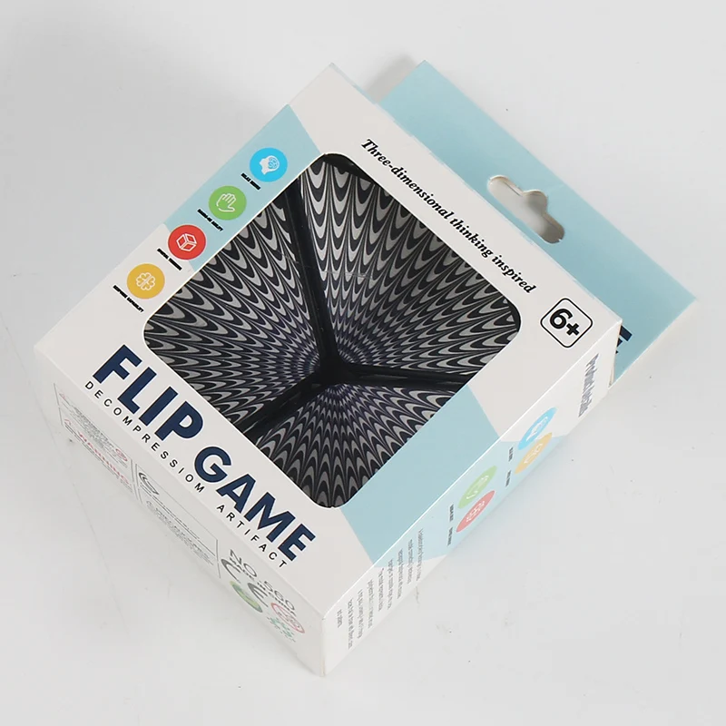 ลูกบาศก์มายากล 3 มิติ อินฟินิตี้ ปริศนาพลิกกลไกไม่ซ้ำใคร ช่วยผ่อนคลายความเครียด ของเล่นเสริมพัฒนาการเด็กและผู้ที่มีภาวะออทิสติก ของขวัญ