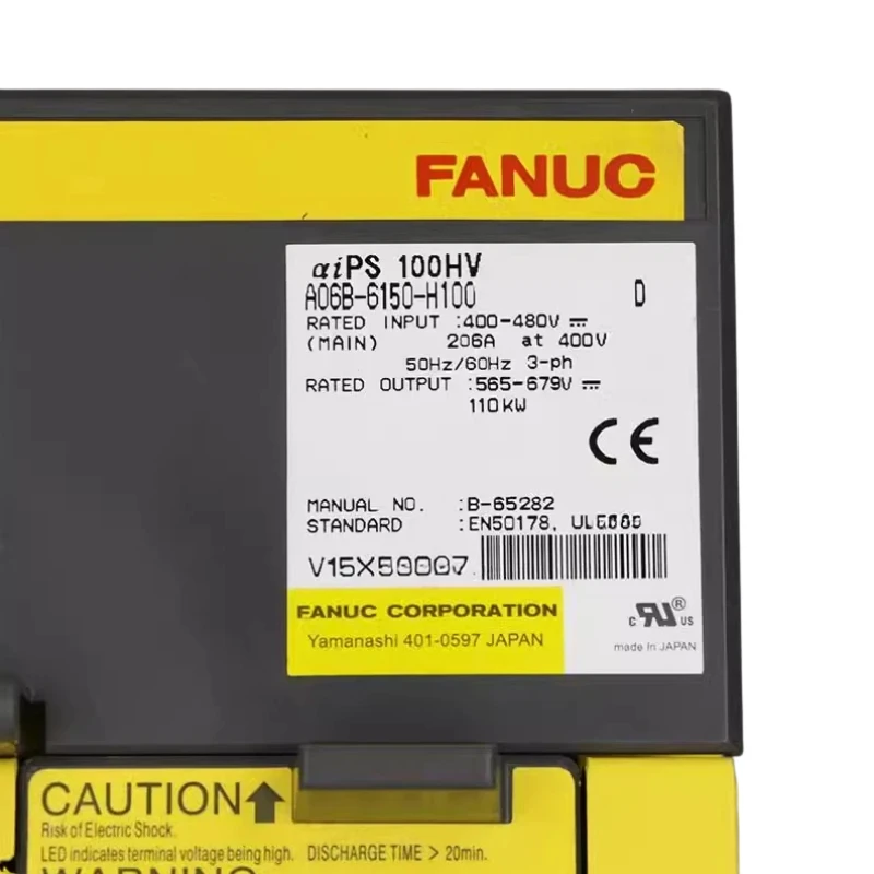 

Fanuc A06B-6150-H100 Servo Drive Tested ok Fast Shipping