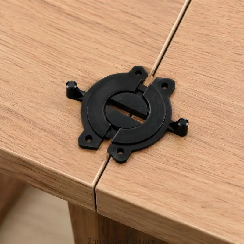 Tisch-Spleißverbinder, Verbindungselement für Möbelbretter, drehbare Mittelverriegelungs-Hardware für die Ausrichtung von – Detail 5