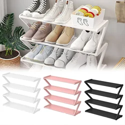 Simple 7-shaped Fabric Dust-proof Shoe Rack Shoe Cabinet Multi-functional Household Multi-layer Space-saving Shoe Storage Rack