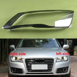 For Audi A7 RS7 2011 2012 2013 2014 Headlight Cover Transparent Shade Lamp Headlamp Shell Lens Plexiglass Auto Replacement Parts