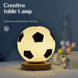 Usb Light Football Lights Gift Ring Night Child Nightlight Kawaii Room Decor Lamp Kids Children Anime Lighting