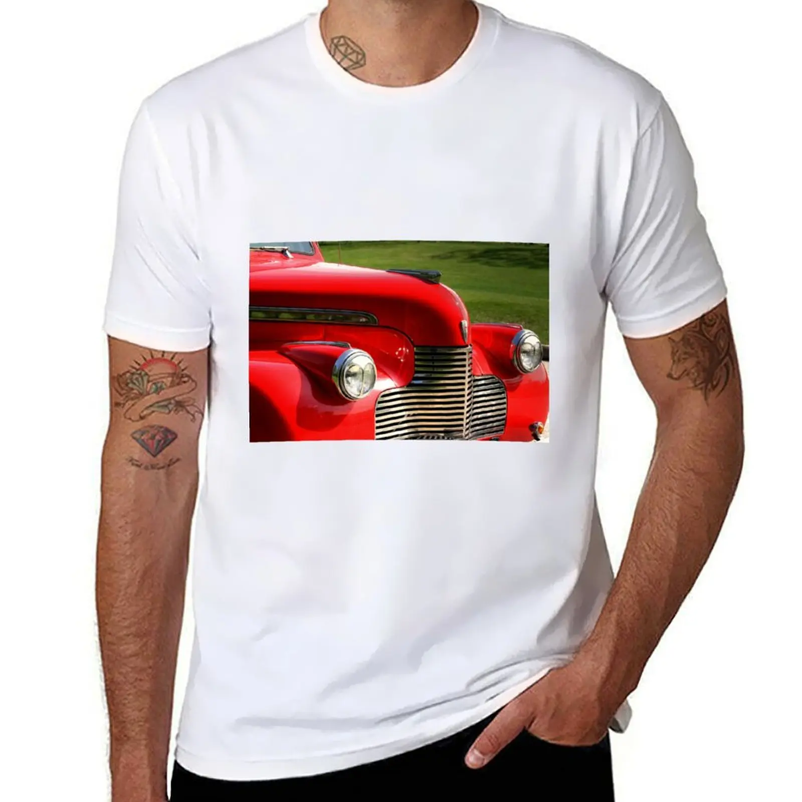 

1940 Chevy Coupe T-Shirt anime tshirt t shirts for man pack white