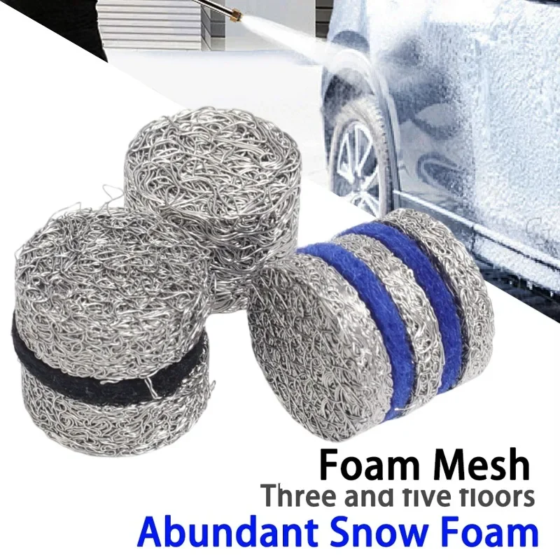 Foam Cannon Orifice Nozzle Tips and Foam Maker Mesh Filter for High Pressure Washer Snow Foam Lance Parts 3000 PSI Automobiles