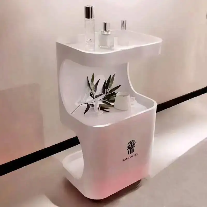 

Barber Trolley Rolling Cart Nordic Manicure Furniture Delivery Organizer Wheels Tattoo Professional Beauty Muebles Belleza Salon