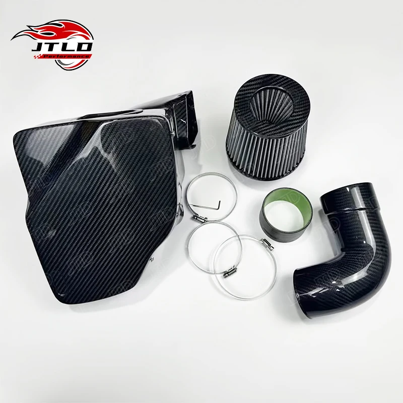 

Popular Hot sell 100% Dry Carbon Fiber Intake System Kit for BMW G30 B48 2.0T - High Performance Turbo Air Intake Upgrade
