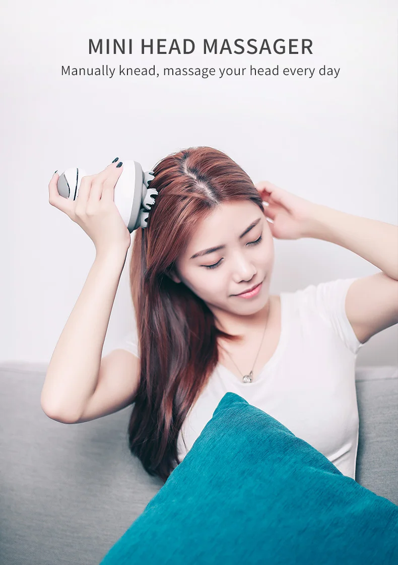 

Head Massage Device, Scalp Massager Claw, Headache Relief, Fully Automatic Head Therapy, Electric Scalp Massager