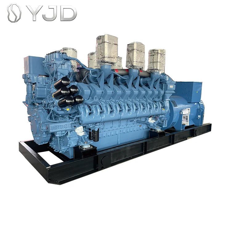 Heavy Power 1000KW IMW 2000kw 2500kva Container Type Diesel Generator Price With  MTU WEICHAI Engine