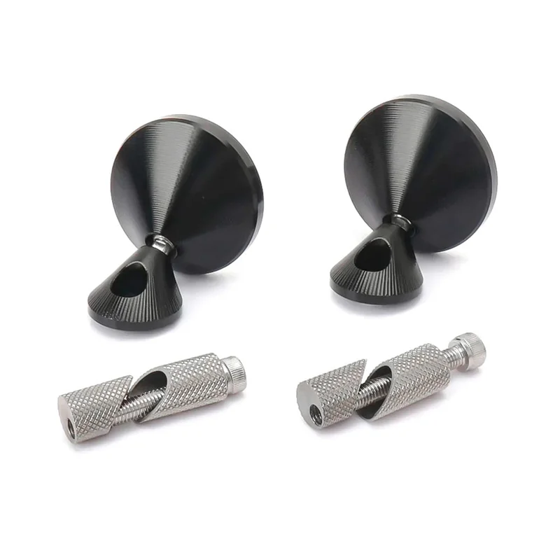 

For Vespa GTS 300 Mirror For Vespa GTS 300 Handlebar End Mirror Side Rotation Motorcycle Accessories Black-A67F