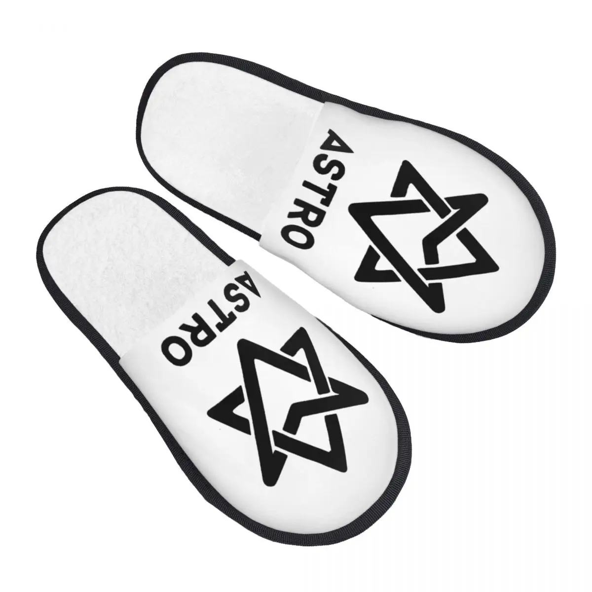 

Custom Astros Kpop Music Soft Memory Foam House Slippers Women Cozy Warm Anti-Skid Slipper