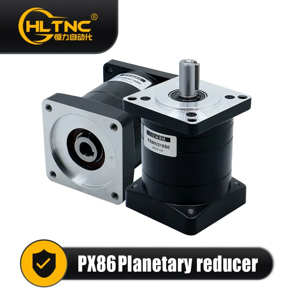 PX86 Reducer Nema34 Ratio 52 64  96 100 120 144 150 180 216 PX86 Gearbox Gear Reducer Nema 34  for Nema 34 Stepper Motor