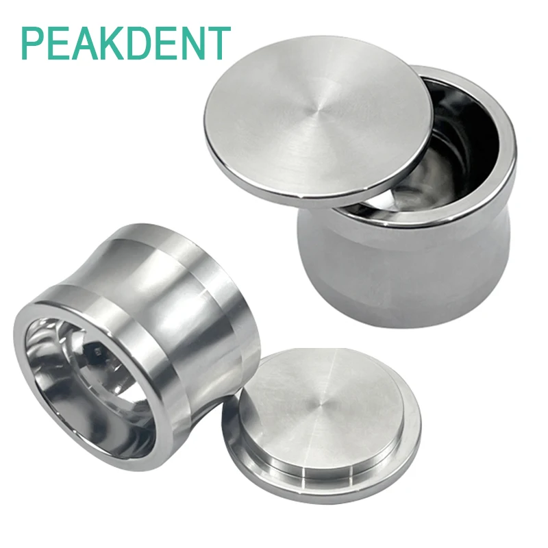 

1pcs Dental Stainless Steel Cap Bone Powder Mixing Bowl Dental Implant Instruments Bone Powder Mixing Bowl Dental Tools