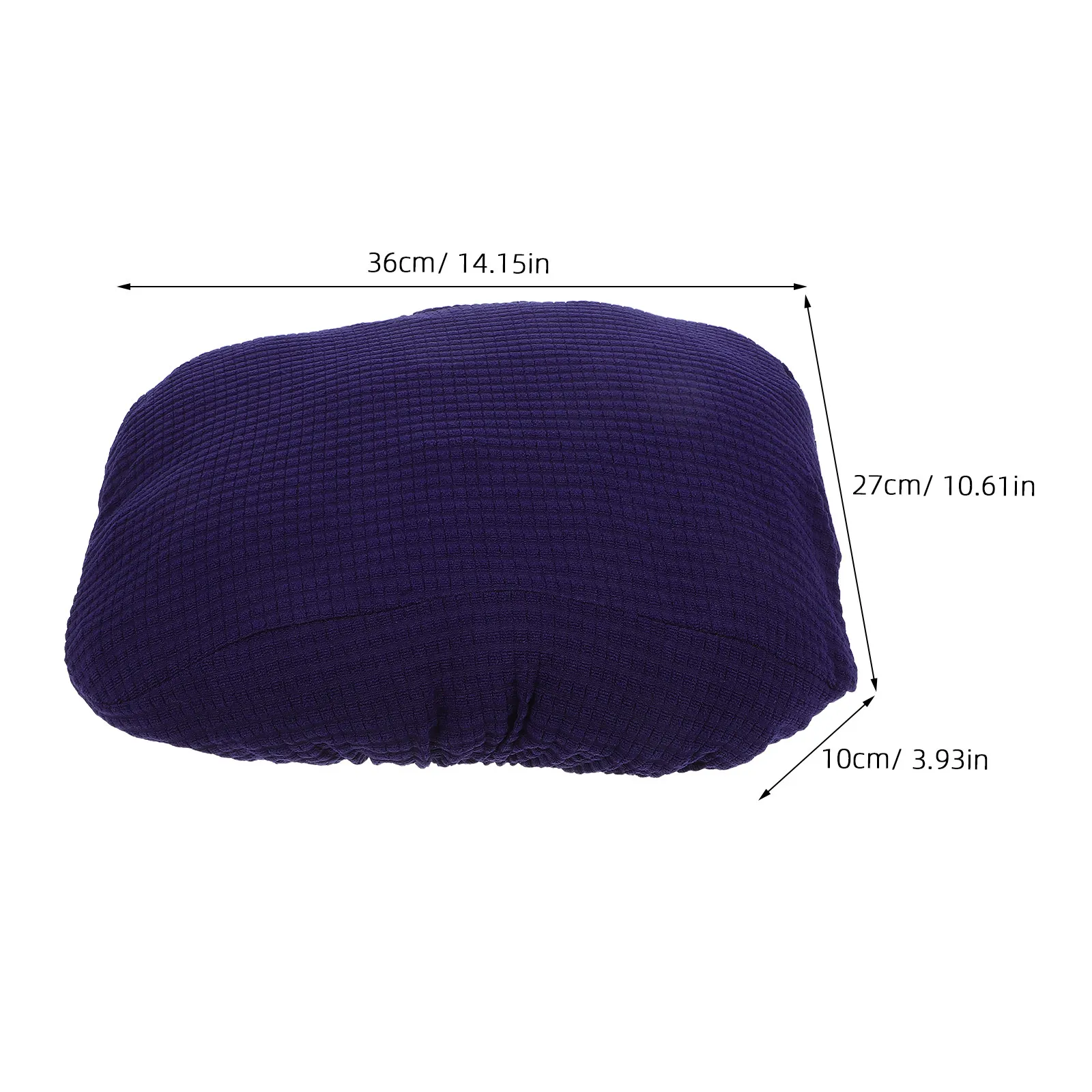 Rectangular Elastic Footstool Cover Washable Reusable Polyester Protector for Sofa Home Rectangle Fabric Footstool