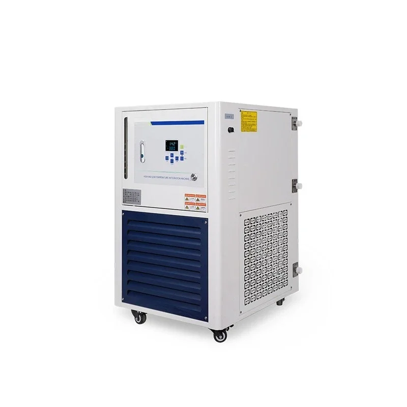 High and low temperature circulation machine, laboratory heating and refrigeration device