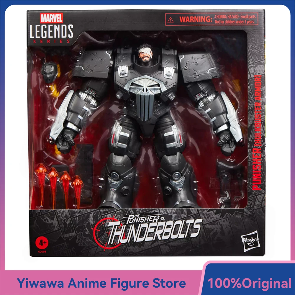Figura de Ação da Série Marvel Legends da Hasbro Punisher (Armadura Hulkbuster) em Escala de 6 Polegadas, Brinquedos de Coleção