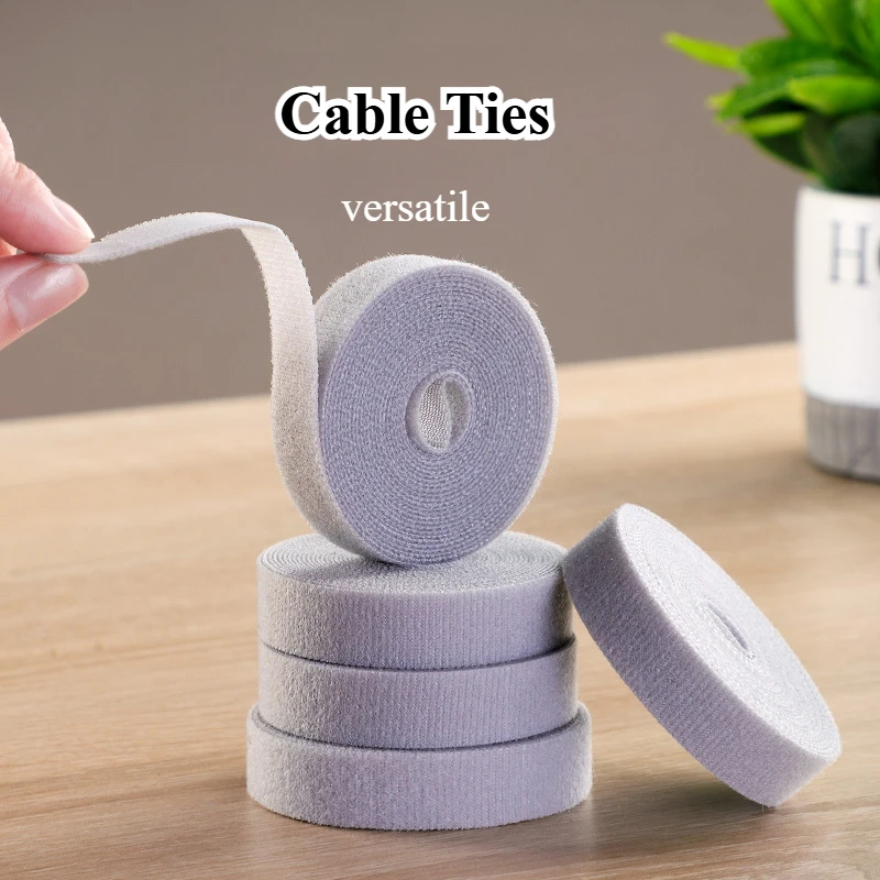 1/3/5M Kabel Organizer Kabel Management Draht Wickler Band Kopfhörer Maus Kabel Management Krawatten Schutz für iPhone Xiaomi Samsung