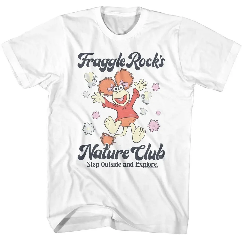 Fraggle Rock Nature Club Step Outside and Explore Weißes T-Shirt