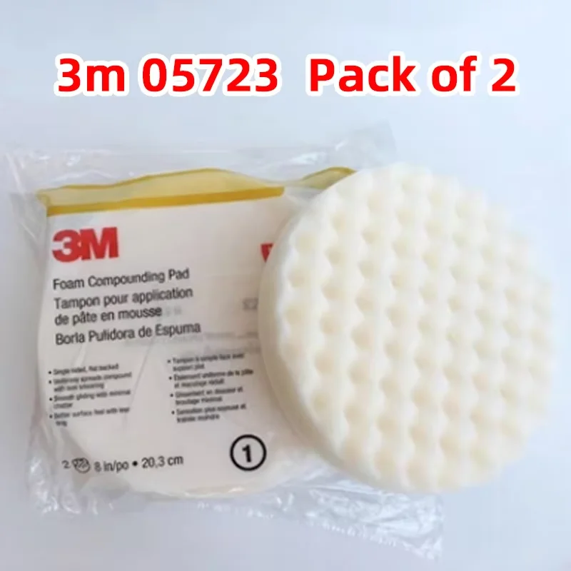 

3M05723 Wave Sponge Ball Reduction Polishing Ball Self-adhesive 8-inch Sponge Wheel Polishing Disc 20cm