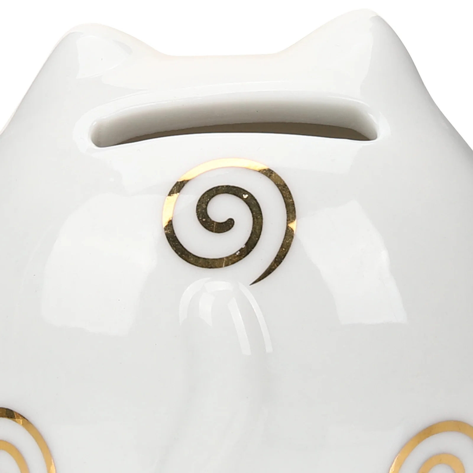 

Fortunate Cat Ceramic Maneki Neko Piggy Bank Porcelain Coin Container Desktop Decoration Maneki Neko Japanese Fortunate Cat
